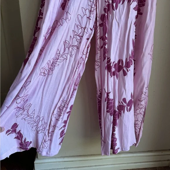 Ava Sky Fighting Eel Plumeria Romper - Picture 5 of 5